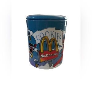 McDonald's Cookie Jar Rare Design Ronald Grimace Hamburglar